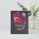 Bloemen Aardolie Schilderen Weddenschap Hartelijk  Briefkaart (Staand voorkant)