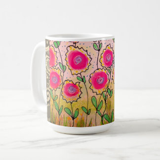 Bloemen Abstract 16 Koffiemok