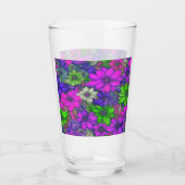 Bloemen Abstract #55 Glas (Achterkant)