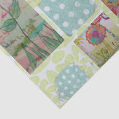 Bloemen Abstract 9 Tissuepapier (Detail)