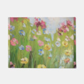Bloemen Abstract Deurmat (Voorkant)