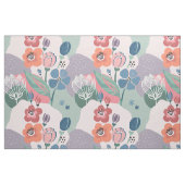 Bloemen Abstract Gedempte Pinks & Purples Stof (Fat Quarter)