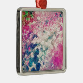 Bloemen Abstract Metalen Ornament (Rechts)