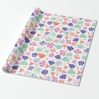 Bloemen Abstract Multicolor Blooms Cadeaupapier