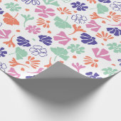 Bloemen Abstract Multicolor Blooms Cadeaupapier (Hoek)