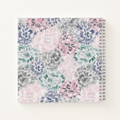 Bloemen Abstract  Notitieboek (Achterkant)