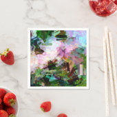 BLOEMEN ABSTRACT SERVETTEN (Insitu)