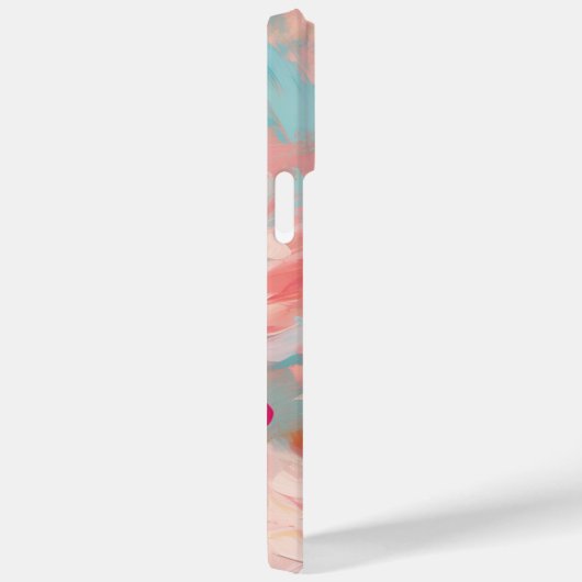 Bloemen Abstract Vibrant Artistic Case-Mate iPhone Case (Achterkant / Rechts)