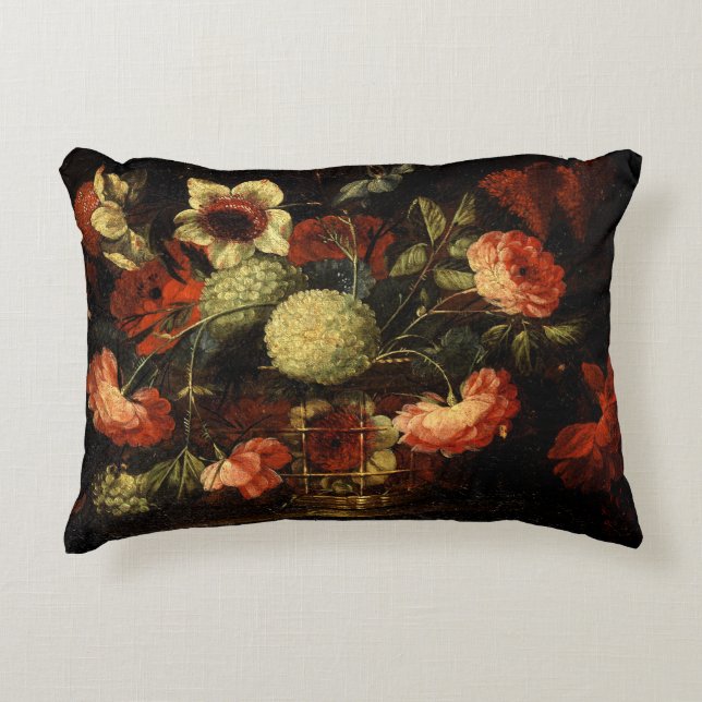  bloemen accent kussen (Voorkant)