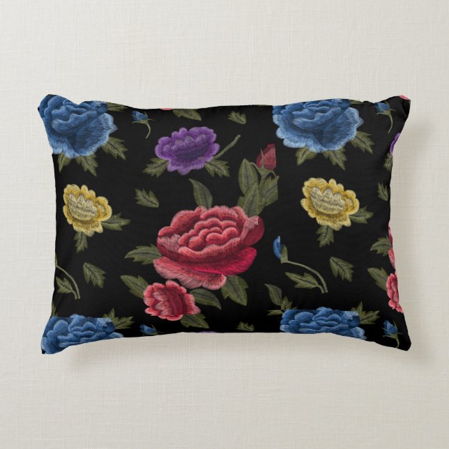 Bloemen Accent Kussen (Voorkant)