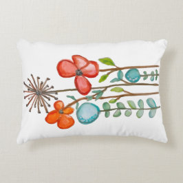 Bloemen Accent Kussen