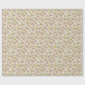 bloemen - Achtergrond Cadeaupapier (Vlak)