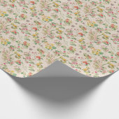 bloemen - Achtergrond Cadeaupapier (Hoek)