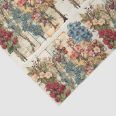  Bloemen Achtergrond Collage en Decoupage Tissuepapier (Detail)