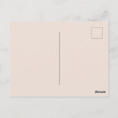 Bloemen achtergrond. Lentebloesem Briefkaart (Achterkant)