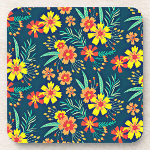 Bloemen achtergrond Mooi design-46566 Bier Onderzetter