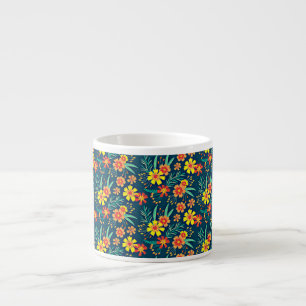 Bloemen achtergrond Mooi design-46566 Espresso Kop