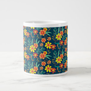Bloemen achtergrond Mooi design-46566 Grote Koffiekop