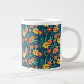Bloemen achtergrond Mooi design-46566 Grote Koffiekop (Rechts)