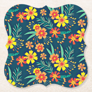 Bloemen achtergrond Mooi design-46566 Kartonnen Onderzetters
