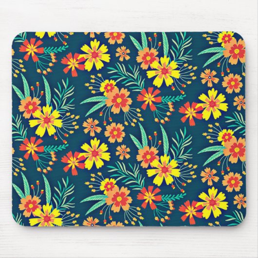 Bloemen achtergrond Mooi design-46566 Muismat (Voorkant)