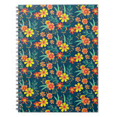 Bloemen achtergrond Mooi design-46566 Notitieboek (Voorkant)