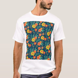 Bloemen achtergrond Mooi design-46566 T-shirt