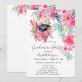 Bloemen Afstudeerder Pet, Afstuderen Kaart (Voorkant / Achterkant)