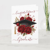 Bloemen Afstudeerkaart Kaart (Voorkant)