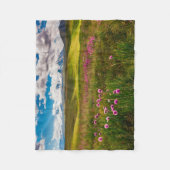 Bloemen | Altai-bergen, Siberië, Rusland Fleece Deken (Voorkant)