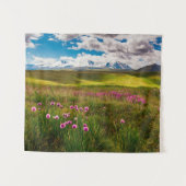 Bloemen | Altai-bergen, Siberië, Rusland Wandkleed (Voorkant (horizontaal))