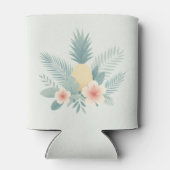 Bloemen Ananas & Hawaiian Blikjeskoeler (Achterkant)