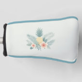 Bloemen Ananas & Hawaiian Golfheadcover (Voorkant)