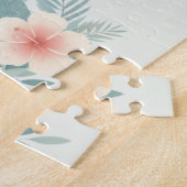 Bloemen Ananas & Hawaiian Legpuzzel (Zijkant)