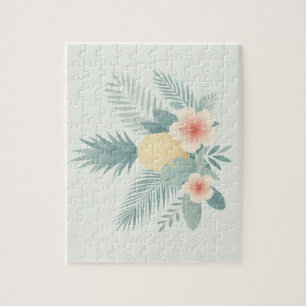 Bloemen Ananas & Hawaiian Legpuzzel
