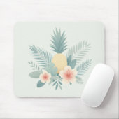 Bloemen Ananas & Hawaiian Muismat (Met muis)