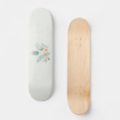 Bloemen Ananas & Hawaiian Persoonlijk Skateboard (Voorkant)