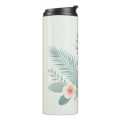 Bloemen Ananas & Hawaiian Thermosbeker (Gedraaid links)