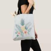Bloemen Ananas & Hawaiian Tote Bag (Dichtbij)