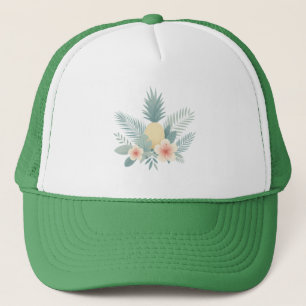 Bloemen Ananas & Hawaiian Trucker Pet