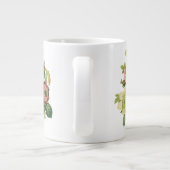 bloemen, Anemone Rozen Clematis door Redoute Grote Koffiekop (Achterkant)