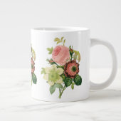 bloemen, Anemone Rozen Clematis door Redoute Grote Koffiekop (Rechts)