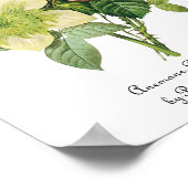 bloemen, Anemone Rozen Clematis door Redoute Poster (Hoek)