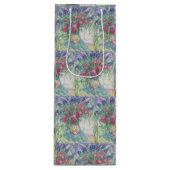 Bloemen — Anemonen en Lupinen Wijn Cadeautas (Voorkant)