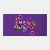 Bloemen Angela Naam, Desk Mat (Voorkant)