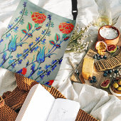  Bloemen Anjer Tulpen Monogrammed Crossbody Tas