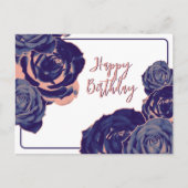 Bloemen Antiek Briefkaart (Voorkant)