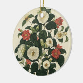 bloemen, Antiek Rozen van tuinbouw Keramisch Ornament (Links)