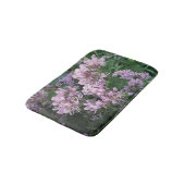 Bloemen antislip badmat met roze bloemen (Gekanteld)