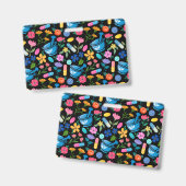 Bloemen apotheek patroon badge (Voor- en achterkant)